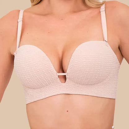 Sutiã Push-Up Versátil com Alças Removíveis