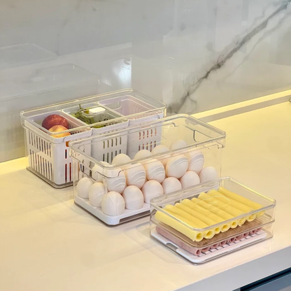 Kit Geladeira Organizada 3 Peças