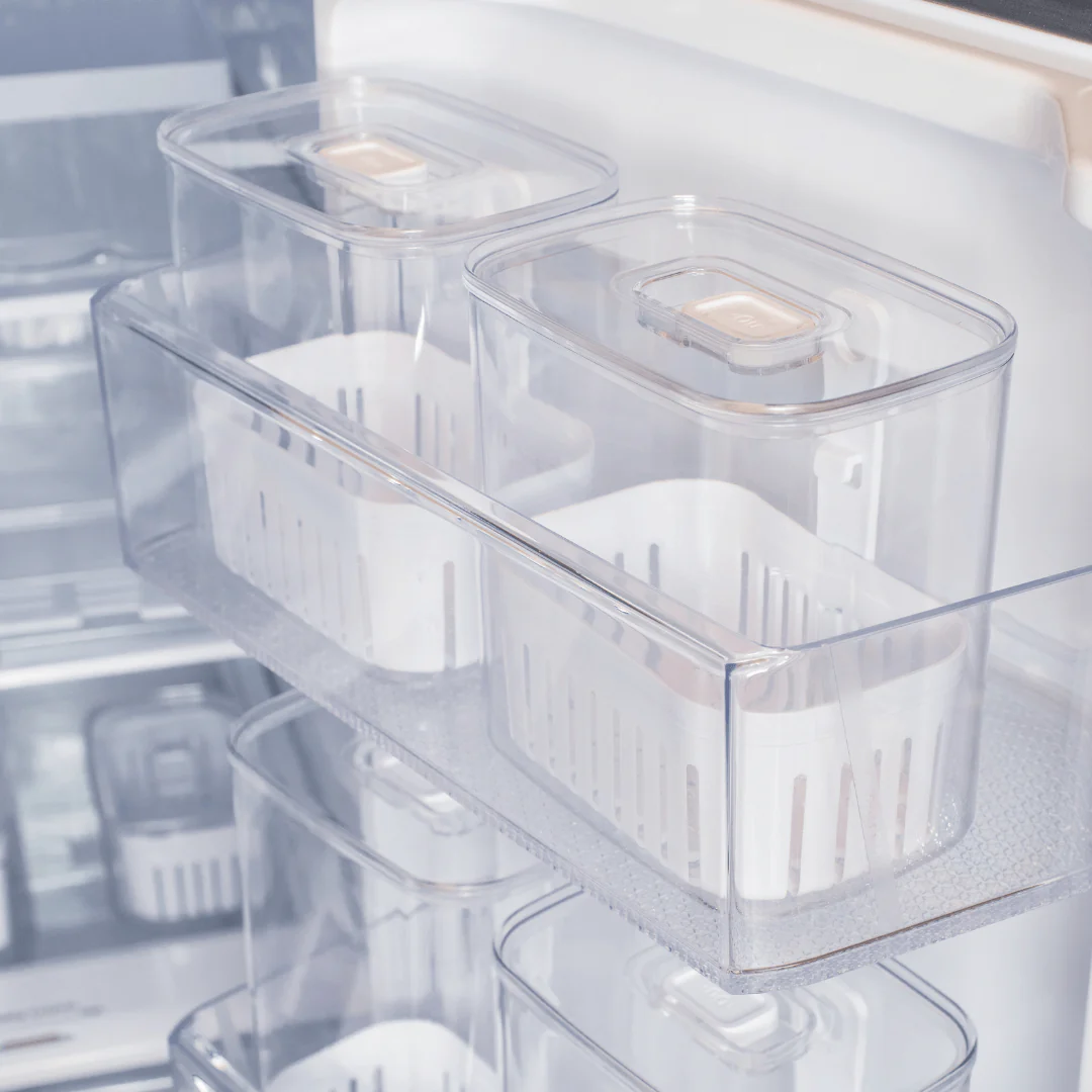 Kit Porta Temperos Clear Fresh 2 Peças