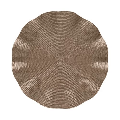 Jogo Americano Redondo Avulso Luna Wave Allure 38cm