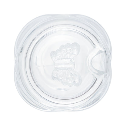 Açucareiro de Vidro com Colher Butterfly 11cm