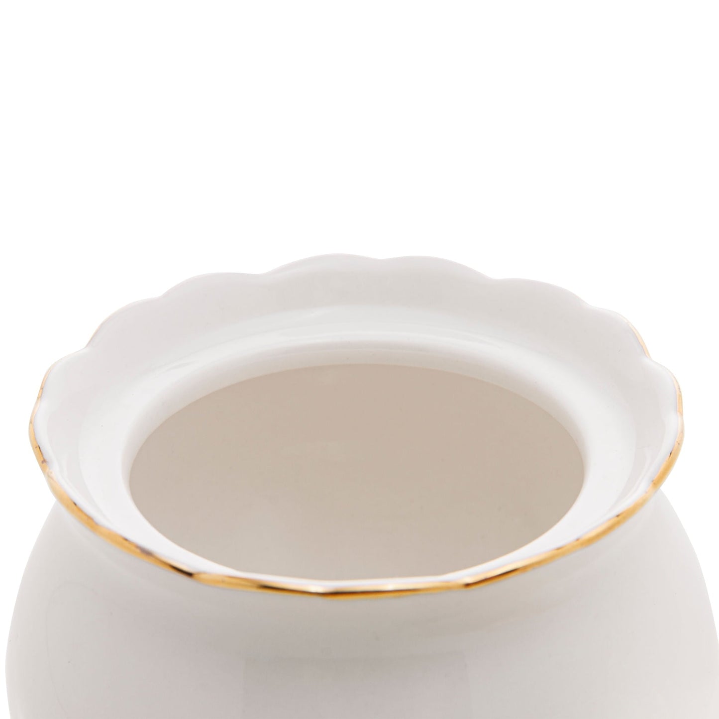Açucareiro em Porcelana Birds Branco 300ml