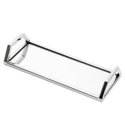 Bandeja Aço Inox com Espelho G - 30 cm