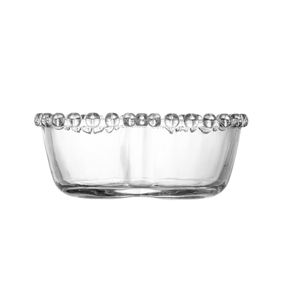 Bowl Formato de Coração em Cristal 13,5cm