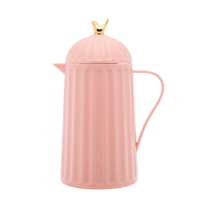 Garrafa Térmica de Plástico Bird Rosa 600ml
