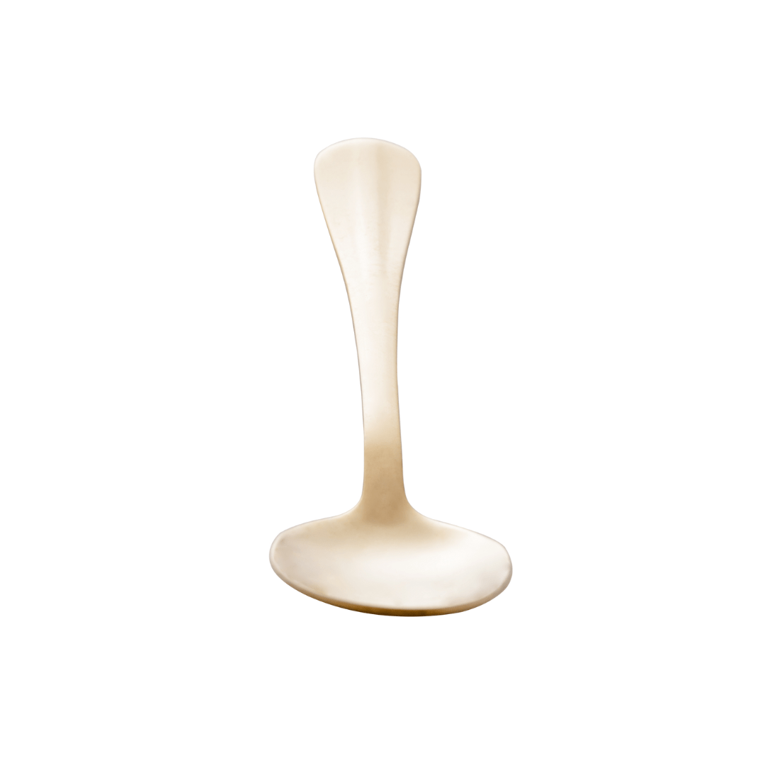 Jogo 6 Colheres de Chá Positano Dourado 13cm