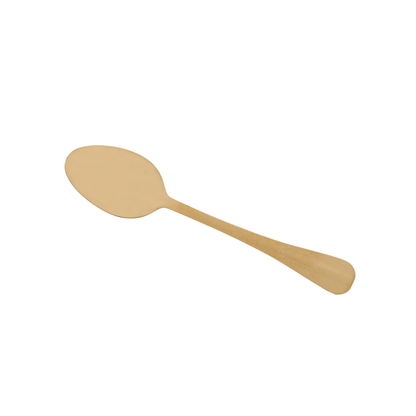 Jogo 6 Colheres de Chá Positano Dourado 13cm