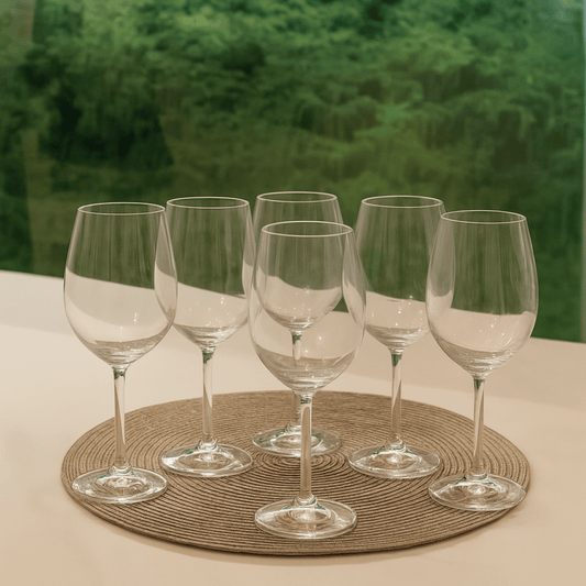 Jogo 6 Taças para Vinho Bordeaux Gastro Cristal 580ml