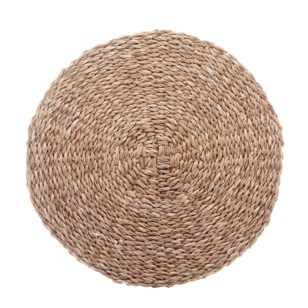 Jogo Americano Redondo Fibra Natural 37cm