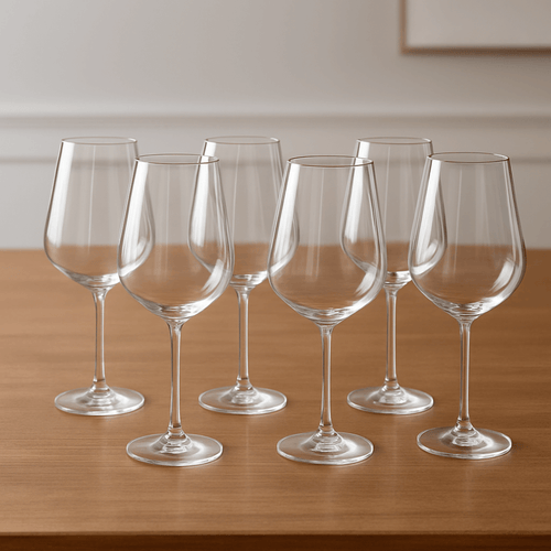 Jogo 6 Taças para Vinho Branco Ardea em Cristal 450ml Full Fit 57984