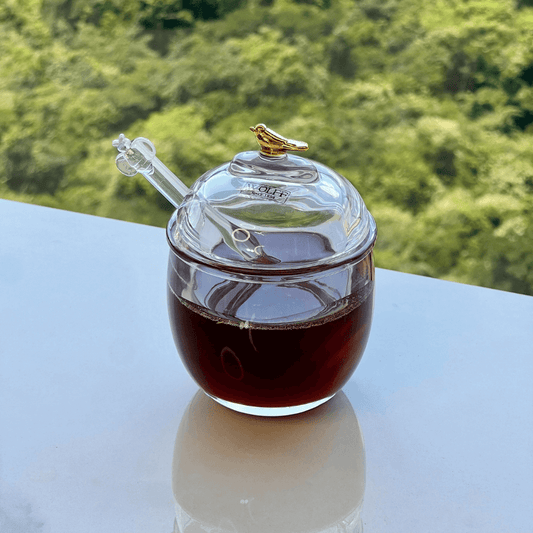 Meleira com Pegador e Tampa de Cristal Golden Bird 150ml