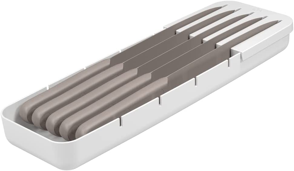 Organizador de Facas Perfect Branco 35cm