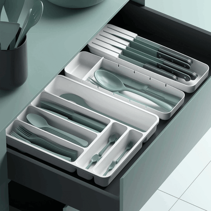 Organizador de Talheres Perfect Branco 35,9cm