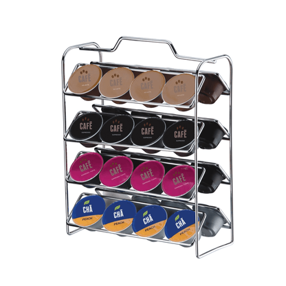 Organizador Porta Cápsulas de Café Dolce Gusto Cromado