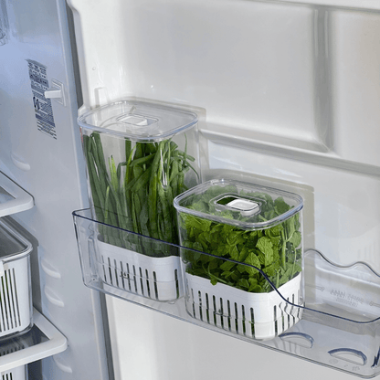 Organizador Pote para Temperos Frescos Clear Fresh 2,3 Litros
