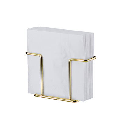 Porta Guardanapos Dourado 13,5cm