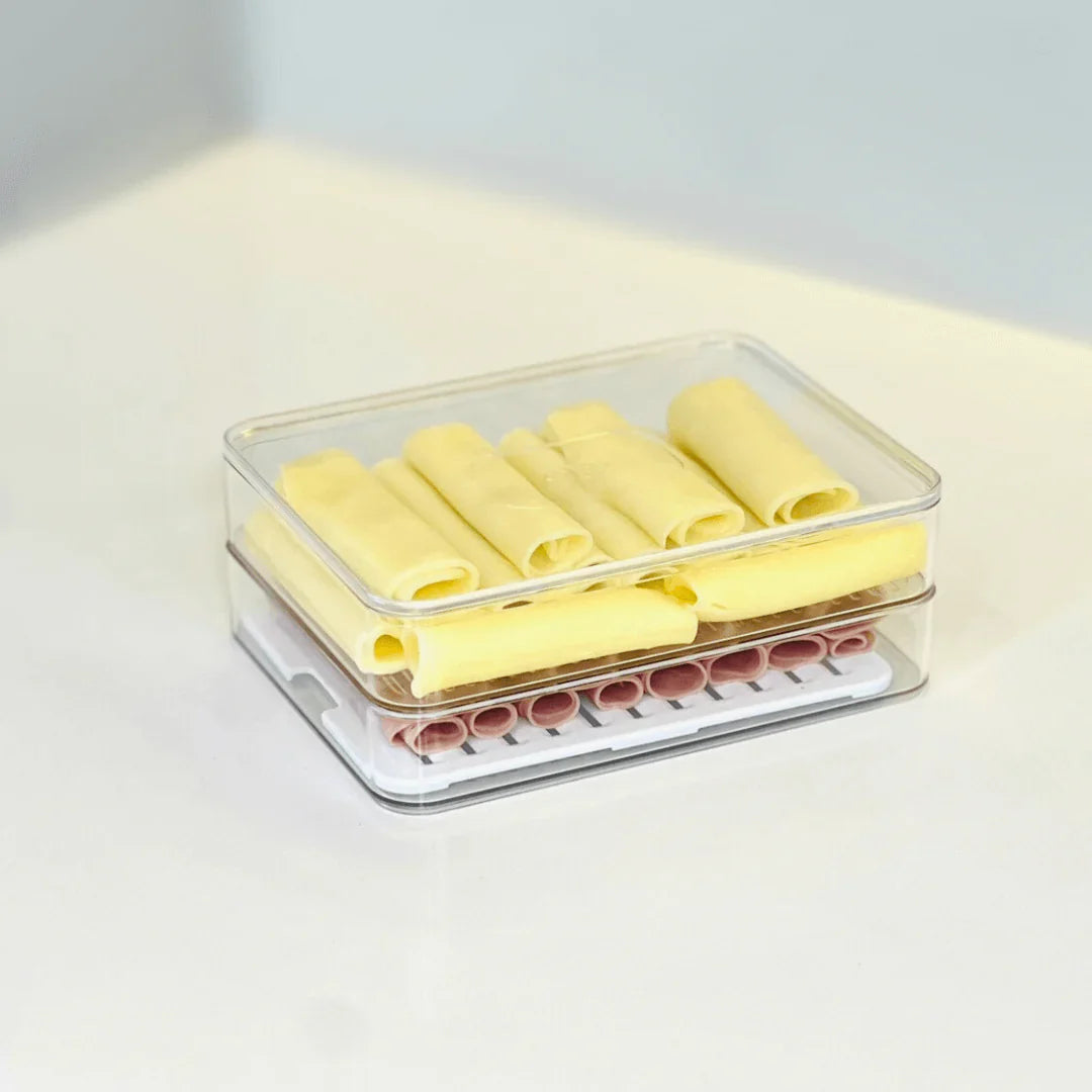 Kit 3 Porta Frios Duplo Clear Natural