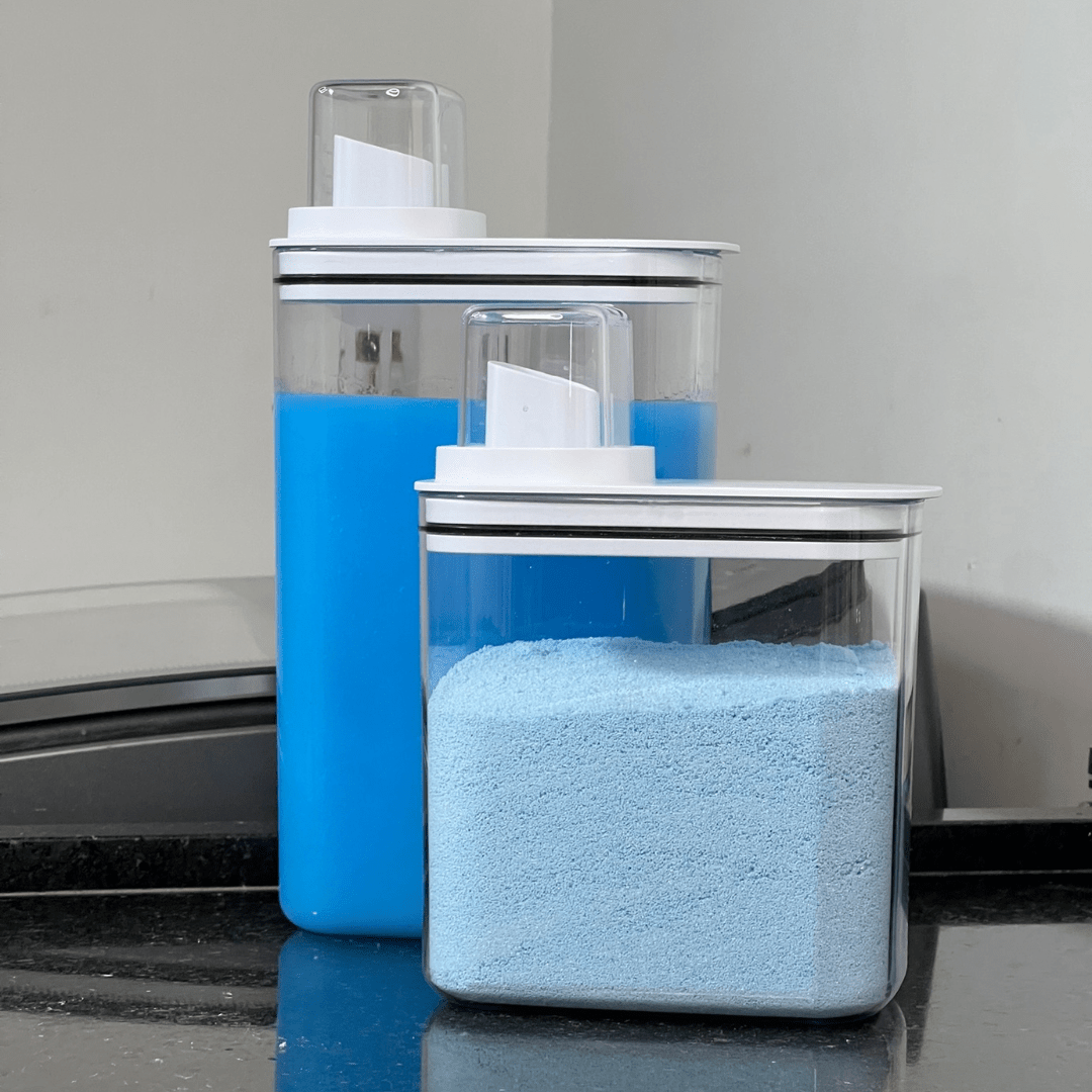 Pote Hermético Dispenser Flow Branco 2,3 Litros