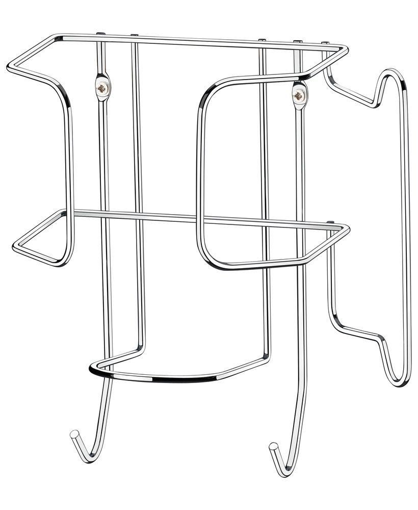 Suporte para Ferro/Tábua de Passar Roupa Cromado