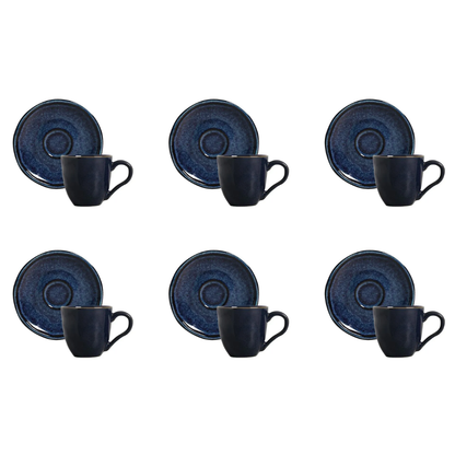 Jogo 6 Xícaras de Café Daily Happy 70ML